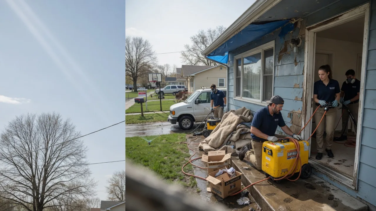 Basement Flood Cleanup in Big Falls, MN near me